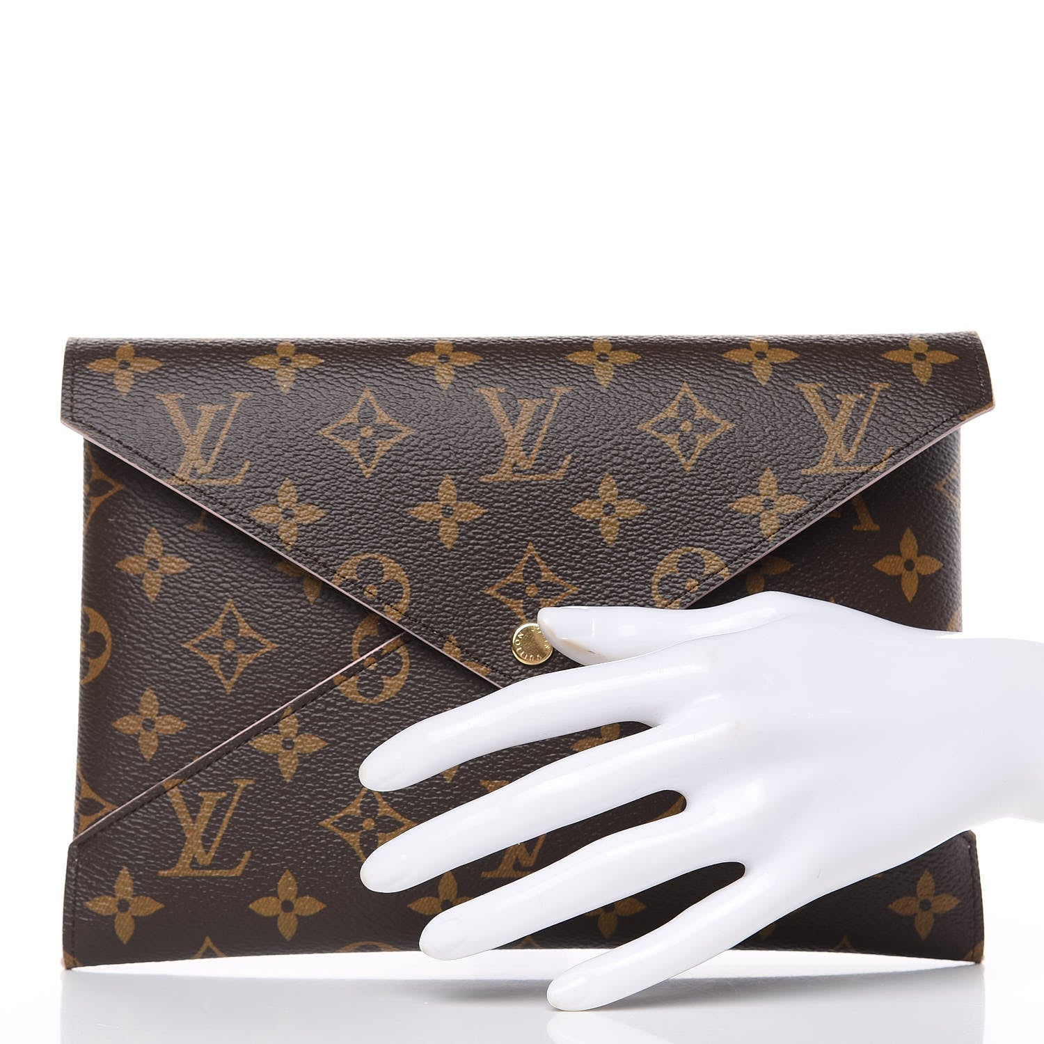 Louis Vuitton Monogram Large Kirigami Pochette Insert Rose Ballerine 2 of 7