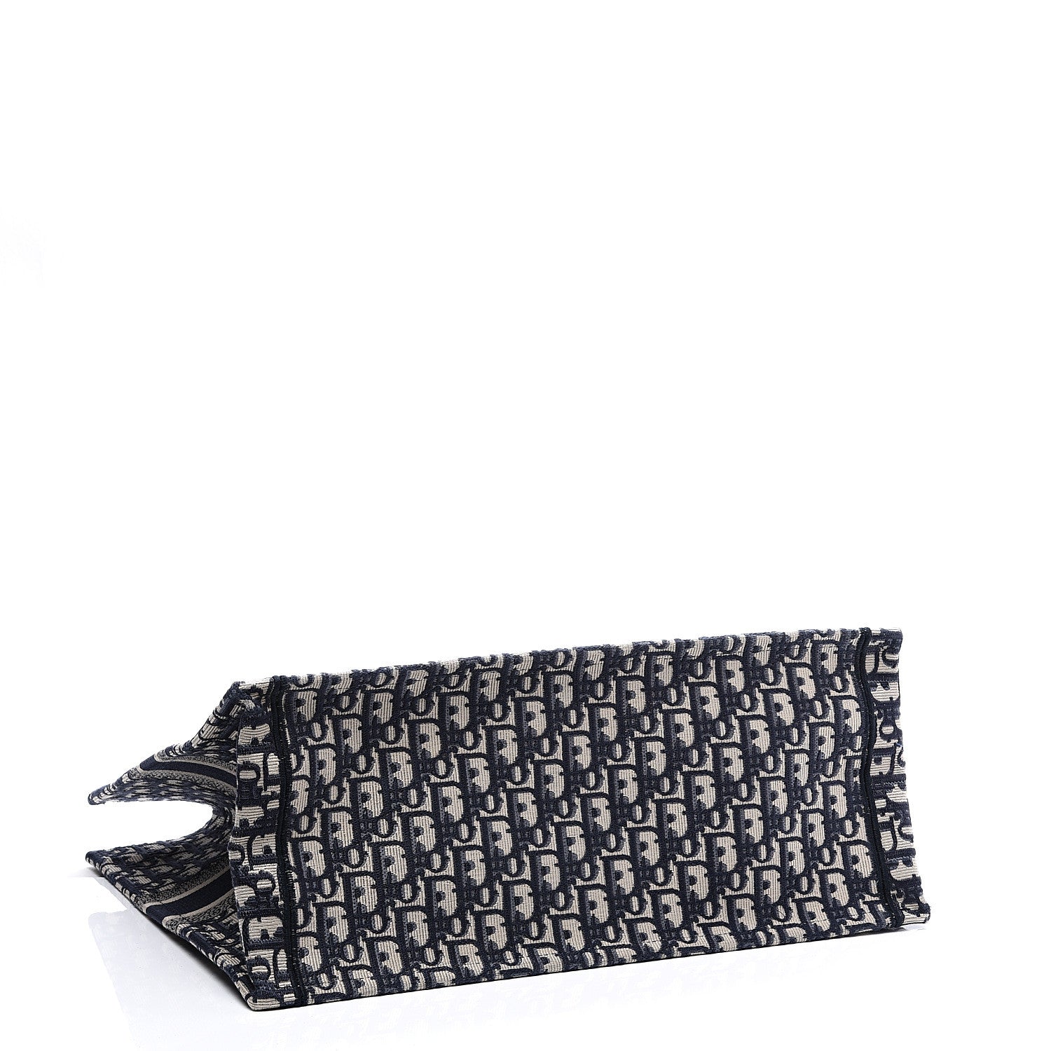 Christian Dior Oblique Book Tote Blue Multicolor 3 of 10