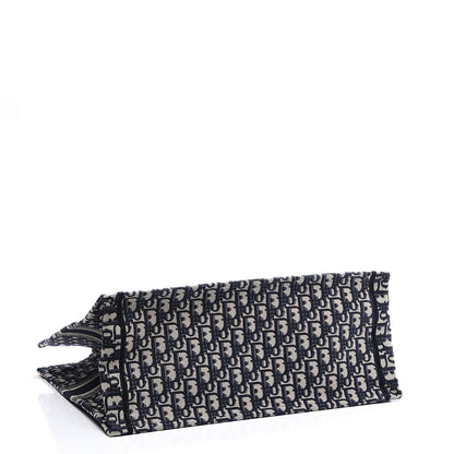 Christian Dior Oblique Book Tote Blue Multicolor 3 of 10