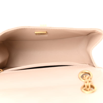 Chanel Aged Calfskin Quilted 2.55 Reissue Mini Flap Light Beige 5 of 11