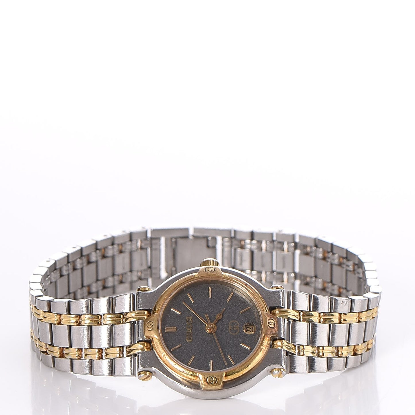 Stainless Steel 18K Yellow Gold Plated 9000L Quartz Watch