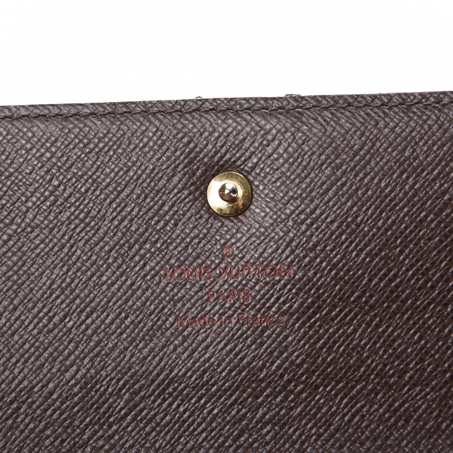 Louis Vuitton Damier Ebene Porte Tresor International Wallet 7 of 9