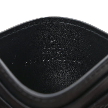 Gucci Guccissima Card Holder Black 6 of 6