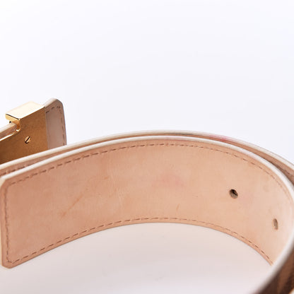 Louis Vuitton Damier Azur LV Initiales Belt 80 32 6 of 8