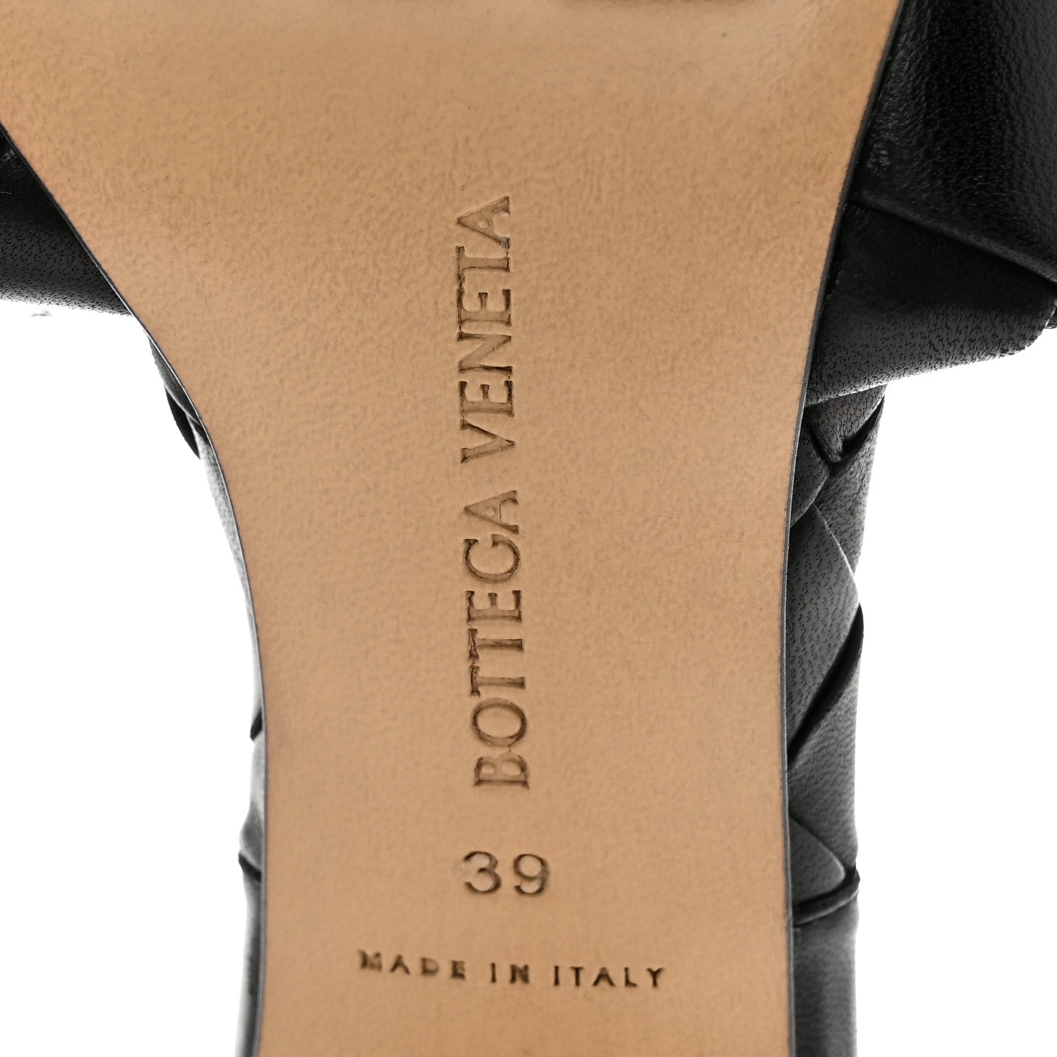 Bottega Veneta Nappa Maxi Intrecciato Lido Mule Sandals 39 Black 7 of 11