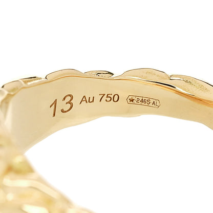 Gucci 18K Yellow Gold Diamond Amethyst Lion Head Ring 53 6.25 5 of 5