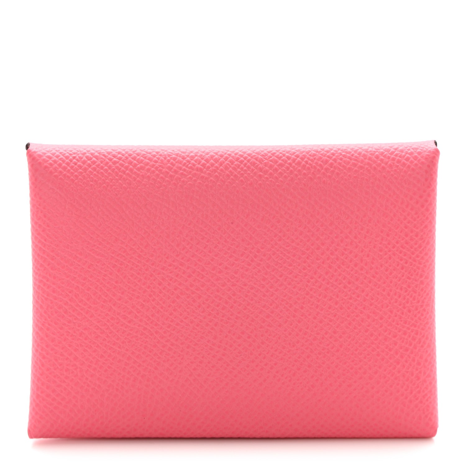 Hermes Epsom Calvi Duo Card Case Rose Azalee 1 of 8