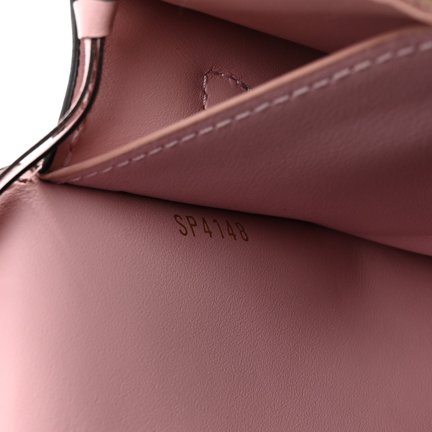 Louis Vuitton Monogram Flore Chain Wallet Rose Ballerine 7 of 12