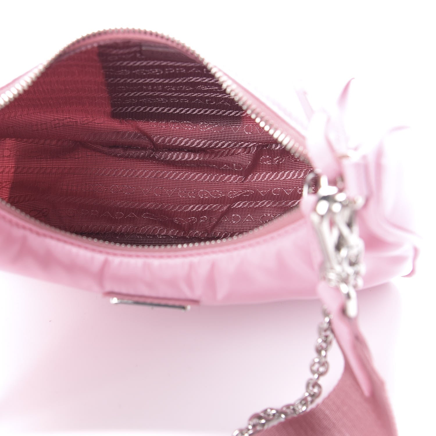 Prada Nylon Re-Edition 2005 Shoulder Bag Rosa 5 of 9