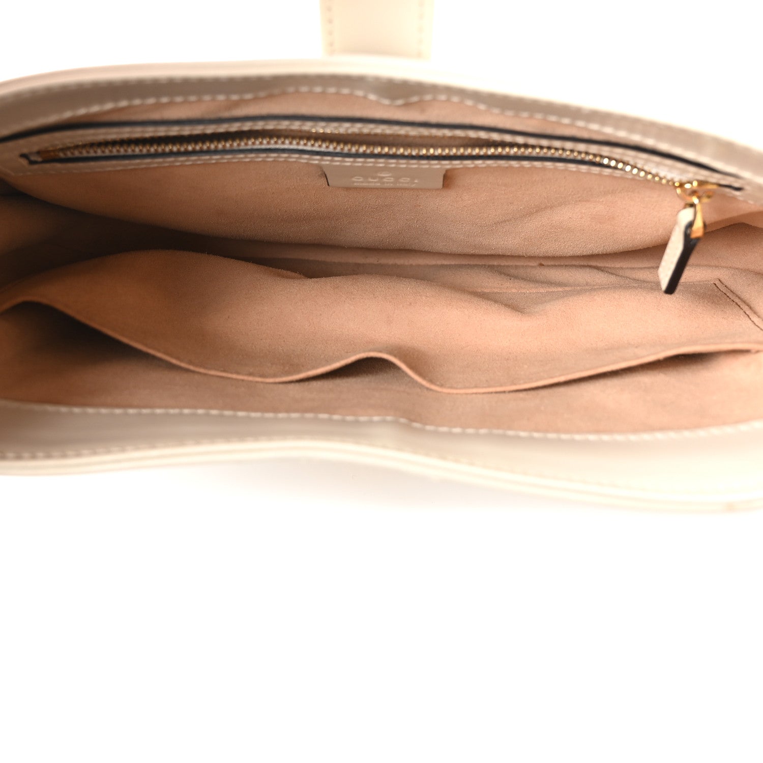 Gucci Boarded Dyana Lux Calfskin Small Jackie 1961 Hobo Mystic White 5 of 10