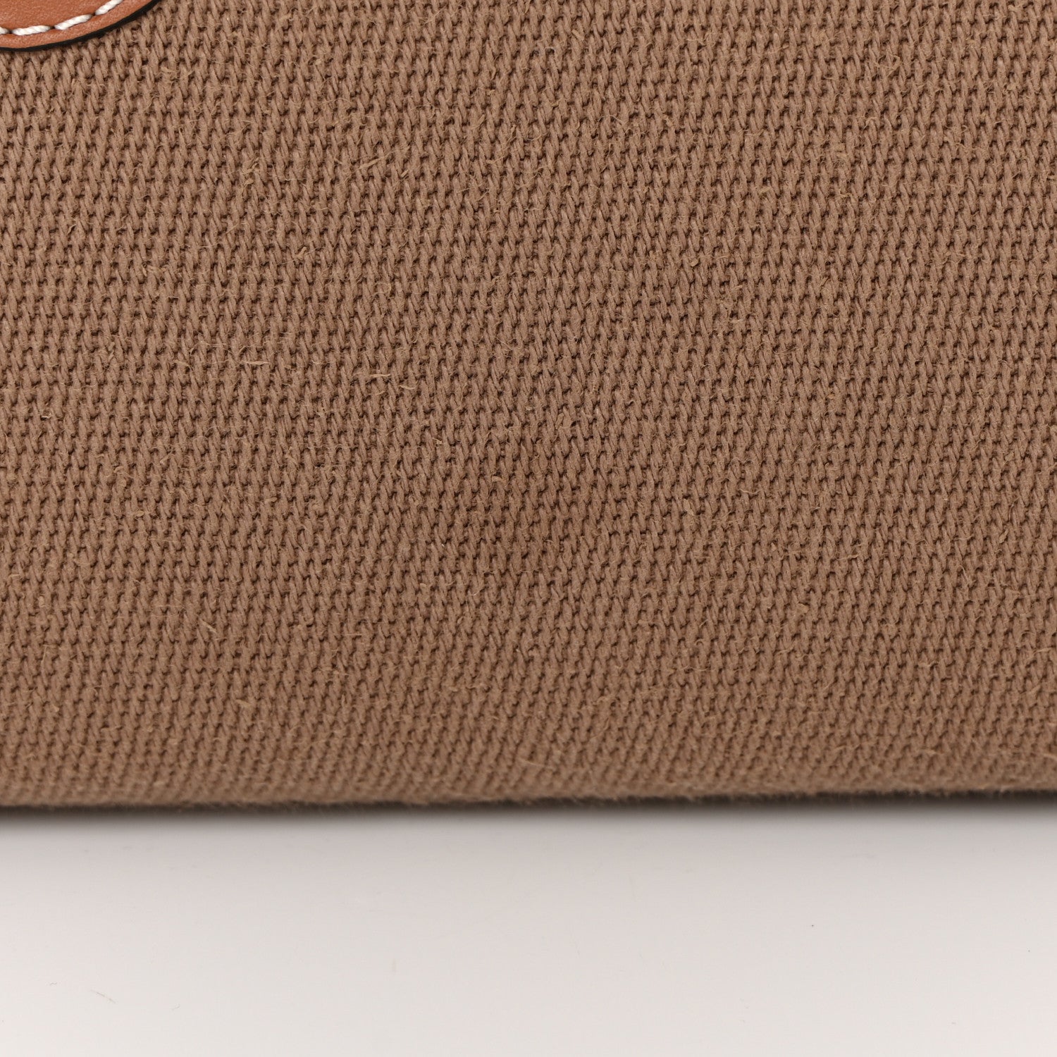 Loewe Canvas Calfskin Cushion Tote Taupe 12 of 15