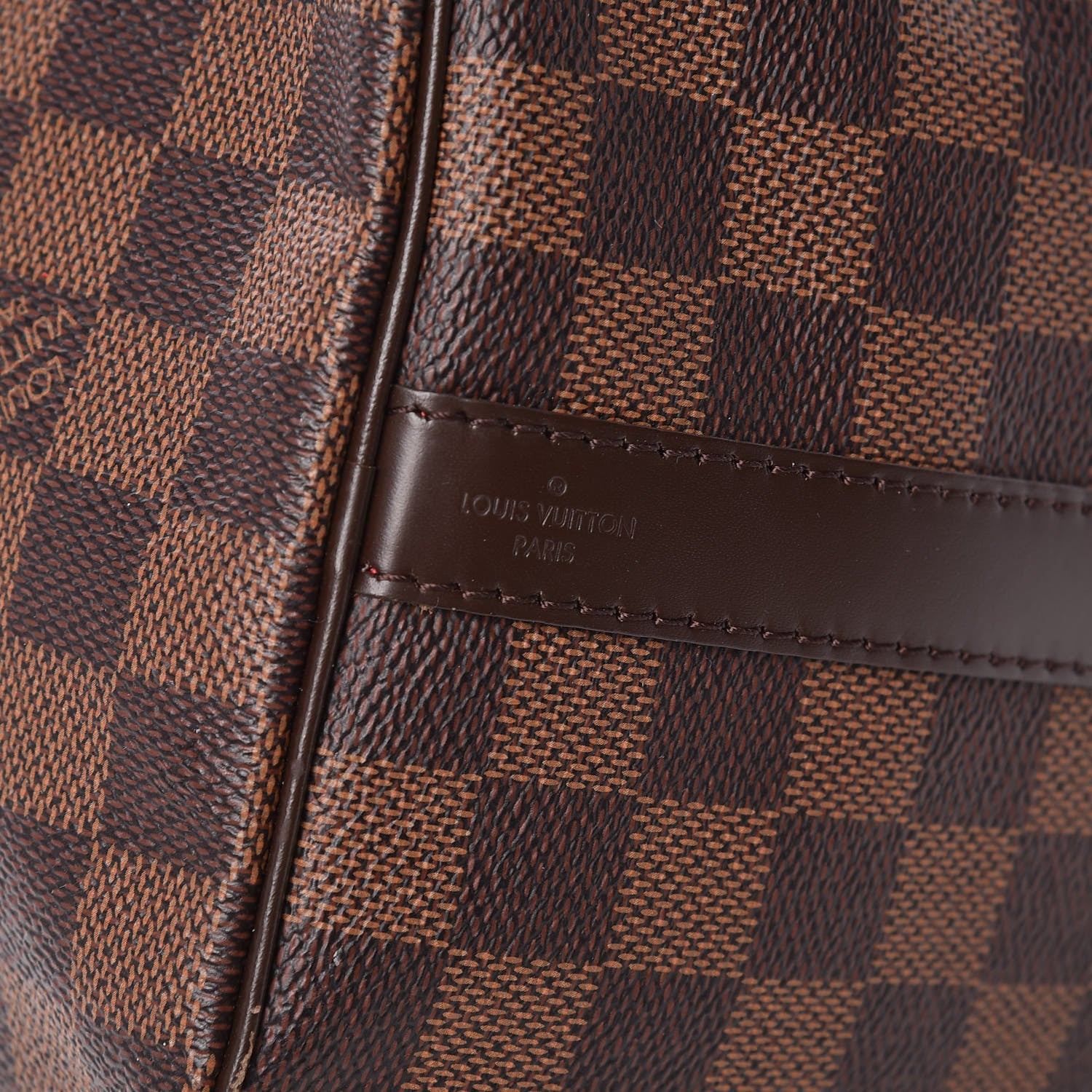 Louis Vuitton Damier Ebene Speedy Bandouliere 25 6 of 10