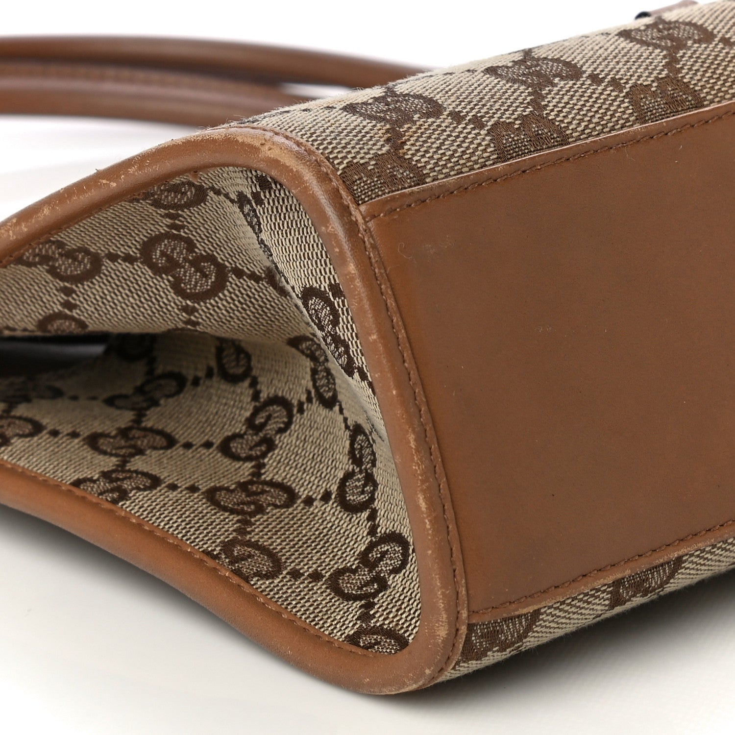 Gucci Monogram Small Bardot Bag Brown 5 of 30
