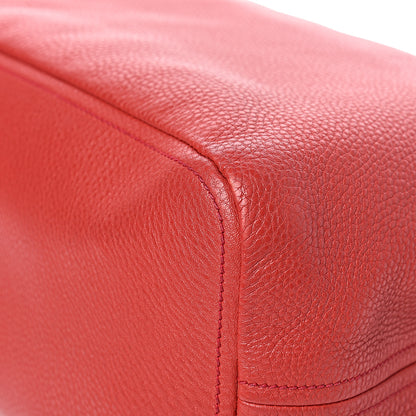 Prada Vitello Daino Hobo Red 13 of 16