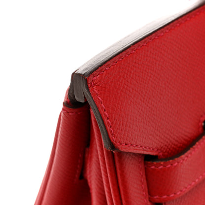 Hermes Epsom Birkin 30 Rouge Casaque 13 of 15