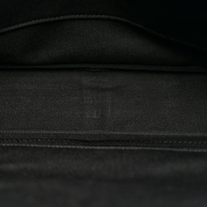 Saint Laurent Grained Calfskin Sac De Jour Briefcase Black 8 of 11