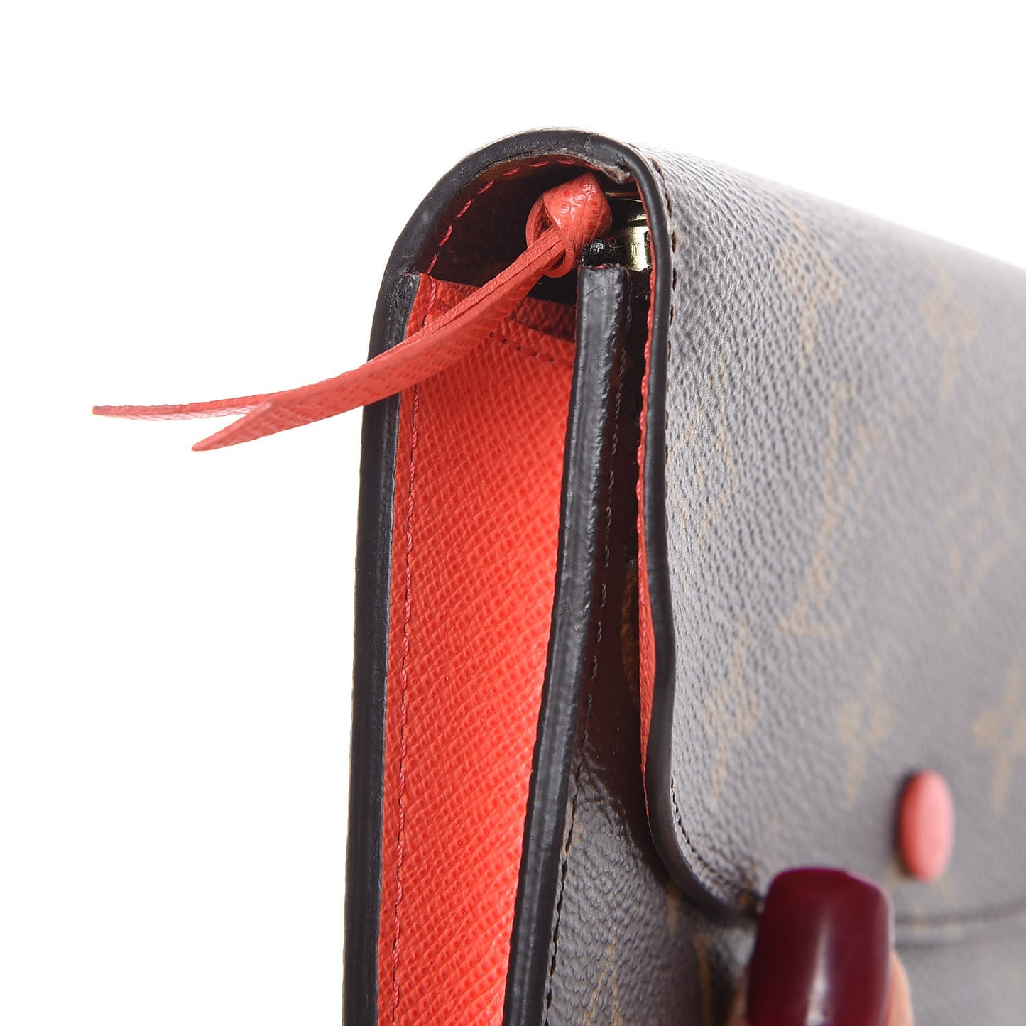 Monogram Emilie Wallet Poppy