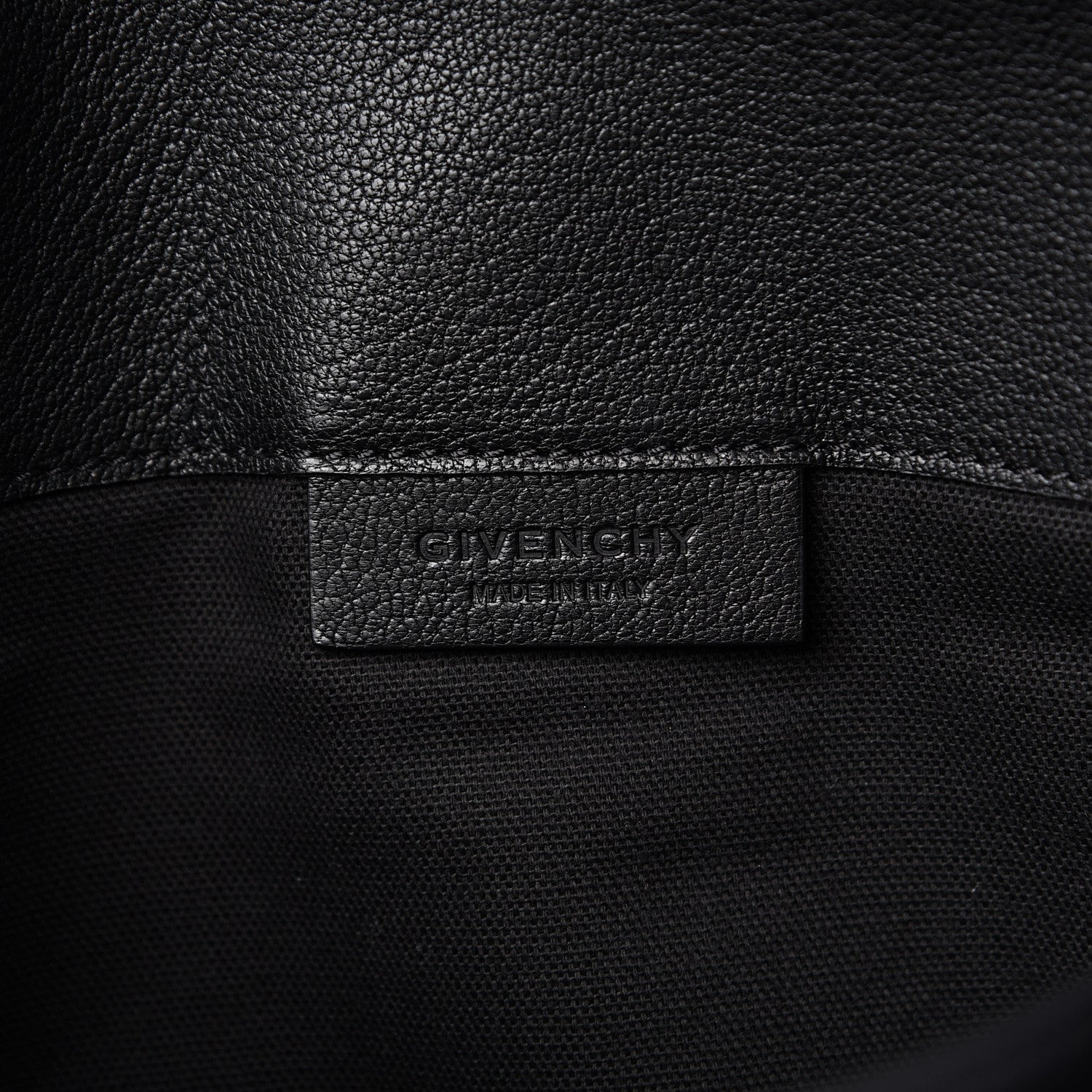 Givenchy Sugar Goatskin Medium Antigona Envelope Clutch Black 5 of 7