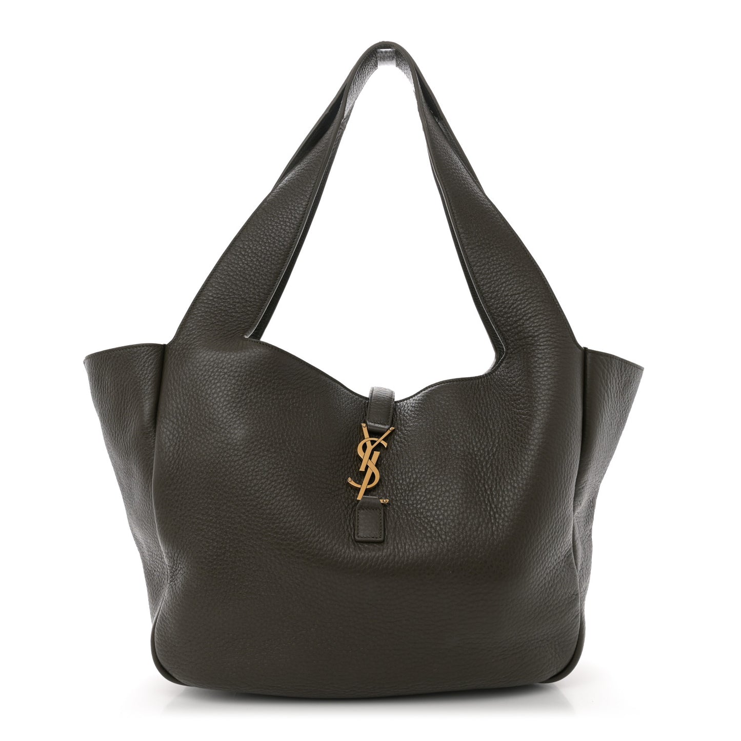 Grained Deerskin Bea Tote Musk