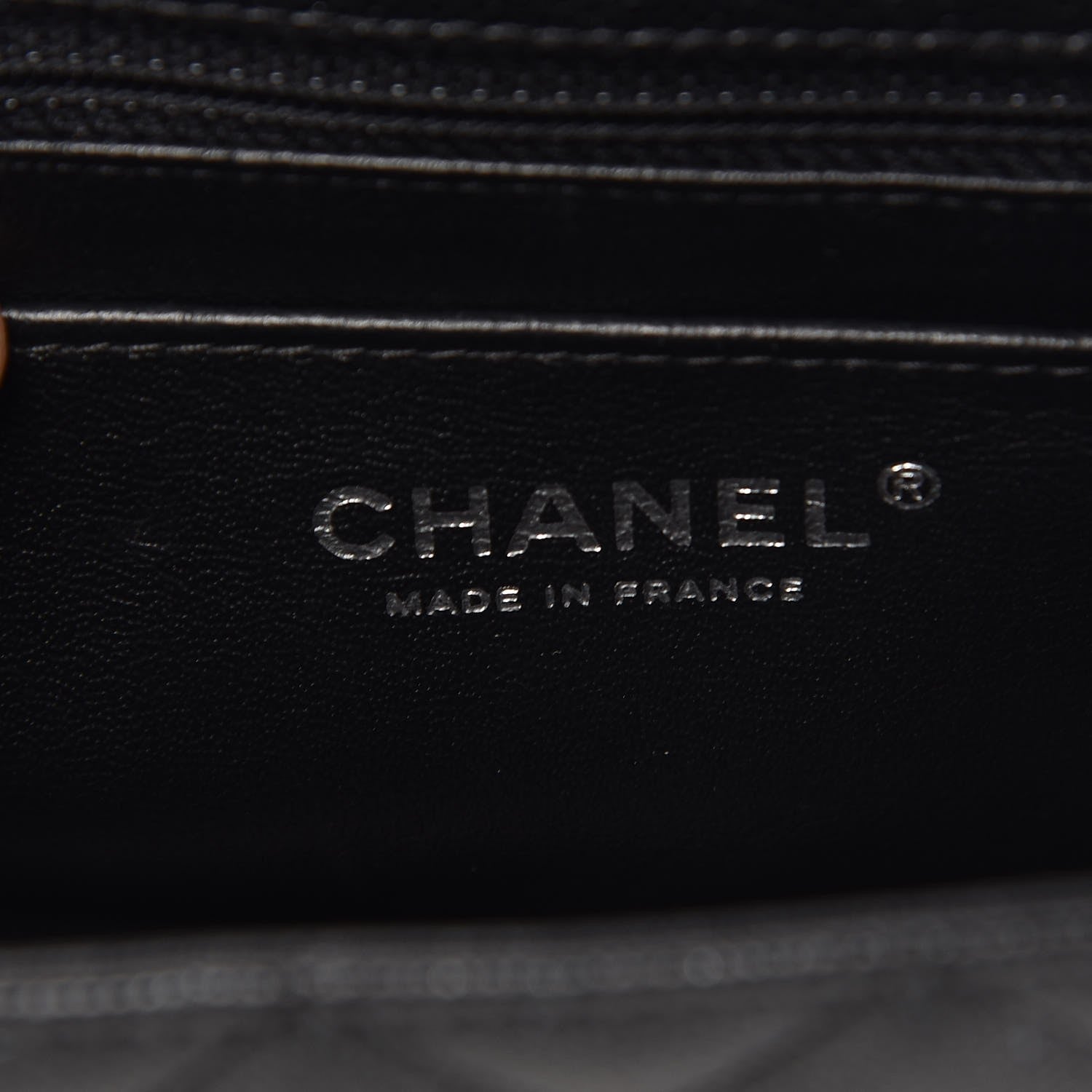 Chanel Iridescent Caviar Quilted Mini Rectangular Flap Black 6 of 8