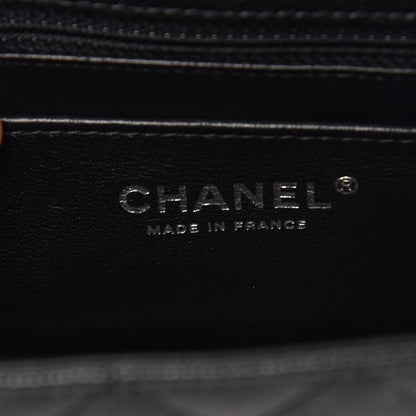 Chanel Iridescent Caviar Quilted Mini Rectangular Flap Black 6 of 8