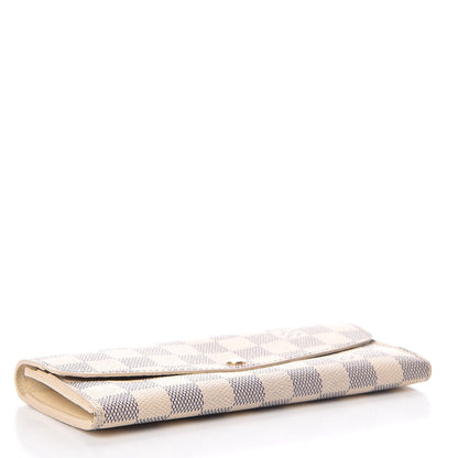 Louis Vuitton Damier Azur Emilie Wallet 4 of 13
