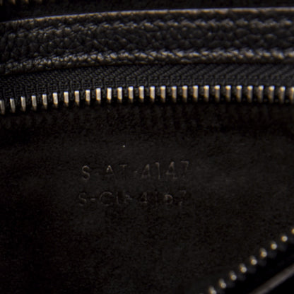 Celine Drummed Calfskin Micro Luggage Black 10 of 14