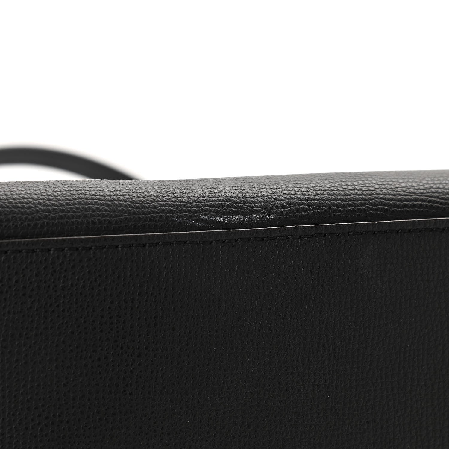 Burberry Grainy Calfskin Haymarket Check Medium Reversible Tote Black 13 of 21
