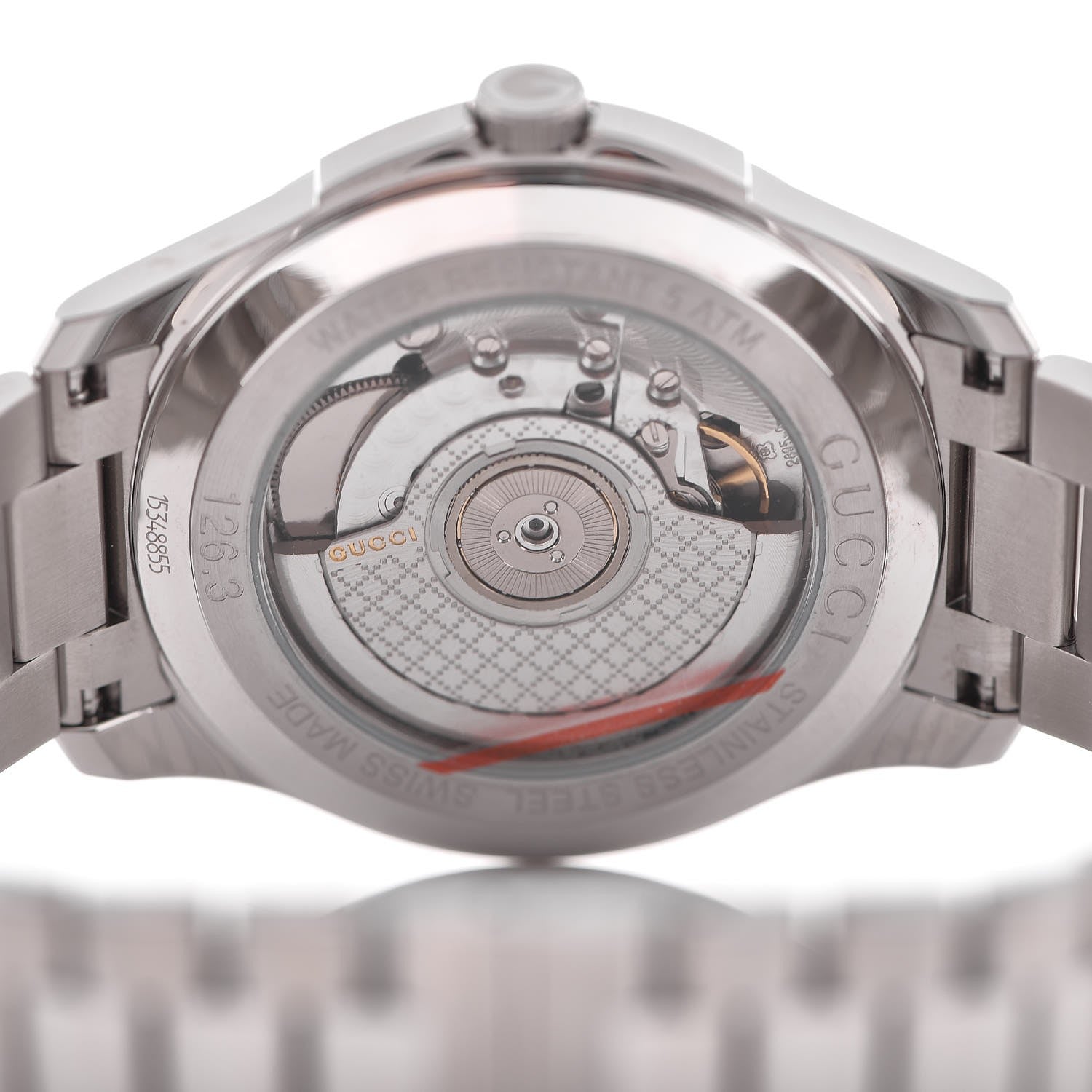 Gucci Stainless Steel 40mm G-Timeless Automatic Watch 5 of 9