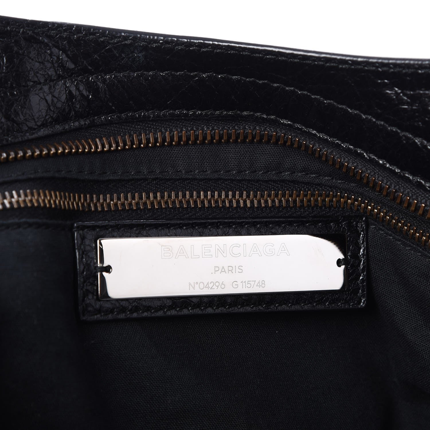 Balenciaga Agneau Classic Hardware City Black 7 of 8