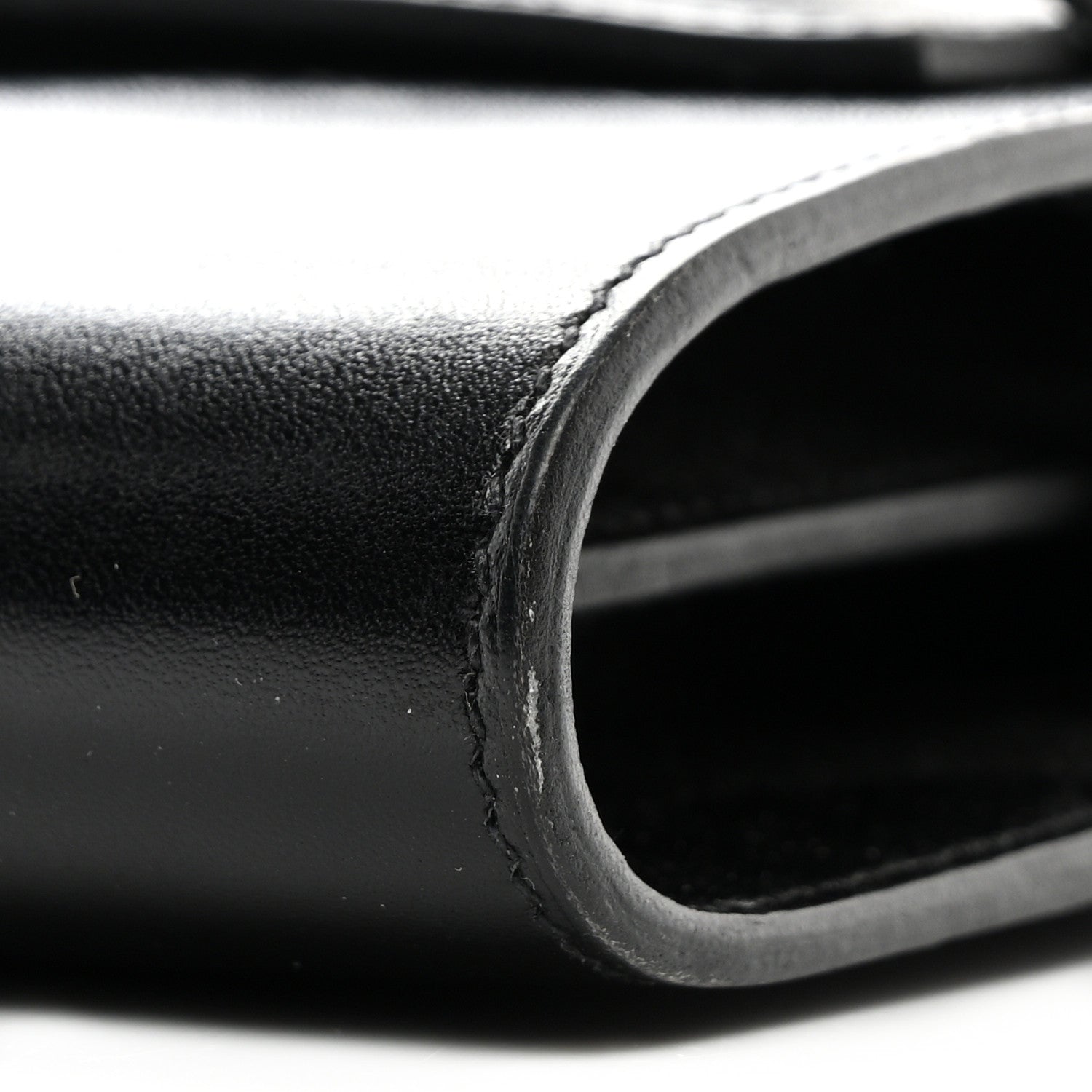 Hermes Box Kelly Wallet To Go Black 9 of 13