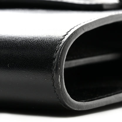 Hermes Box Kelly Wallet To Go Black 9 of 13