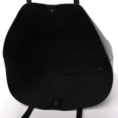 Saint Laurent Calfskin Large Shopping Tote Black 5 of 10