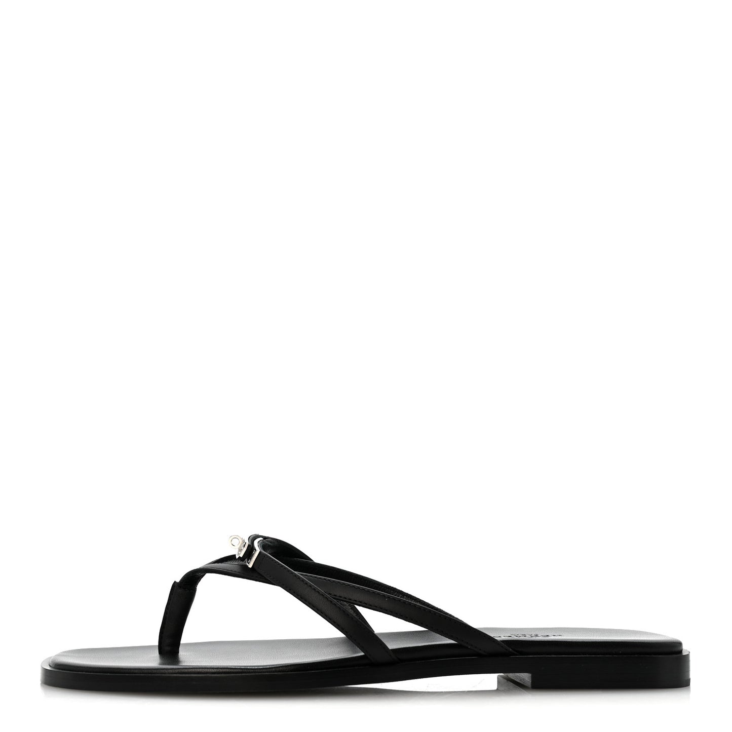 Calfskin Miss Sandals 40 Black