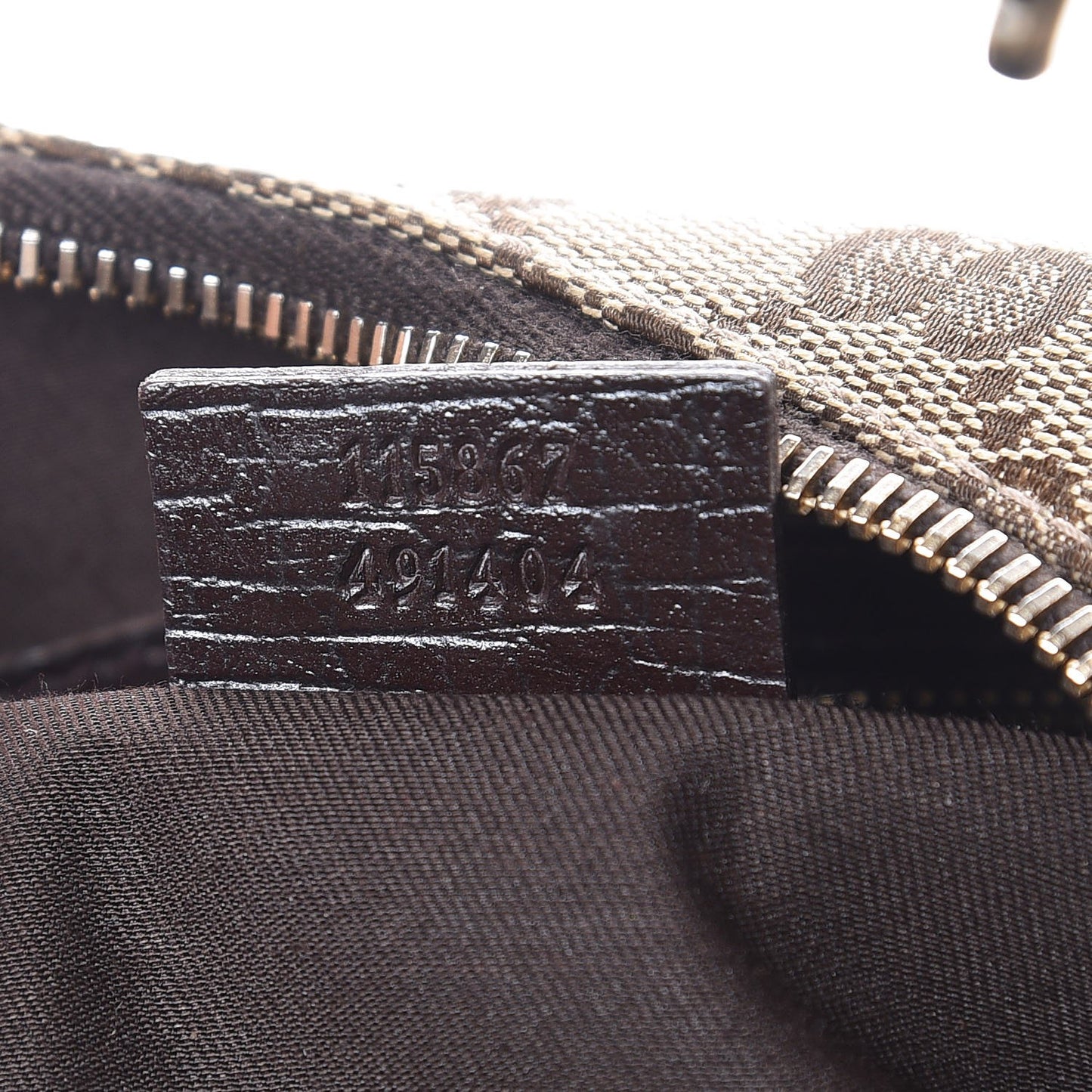 Monogram Medium Horsebit Chain Hobo Dark Brown