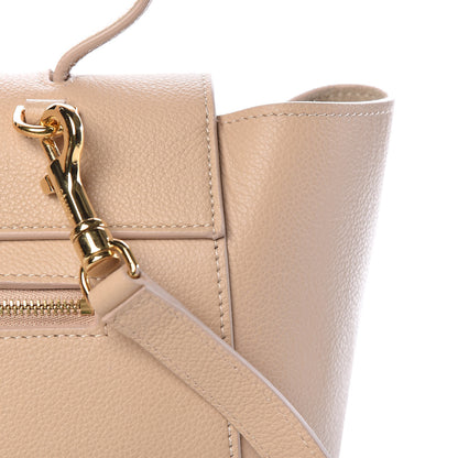 Celine Grained Calfskin Mini Belt Bag Light Taupe 18 of 23