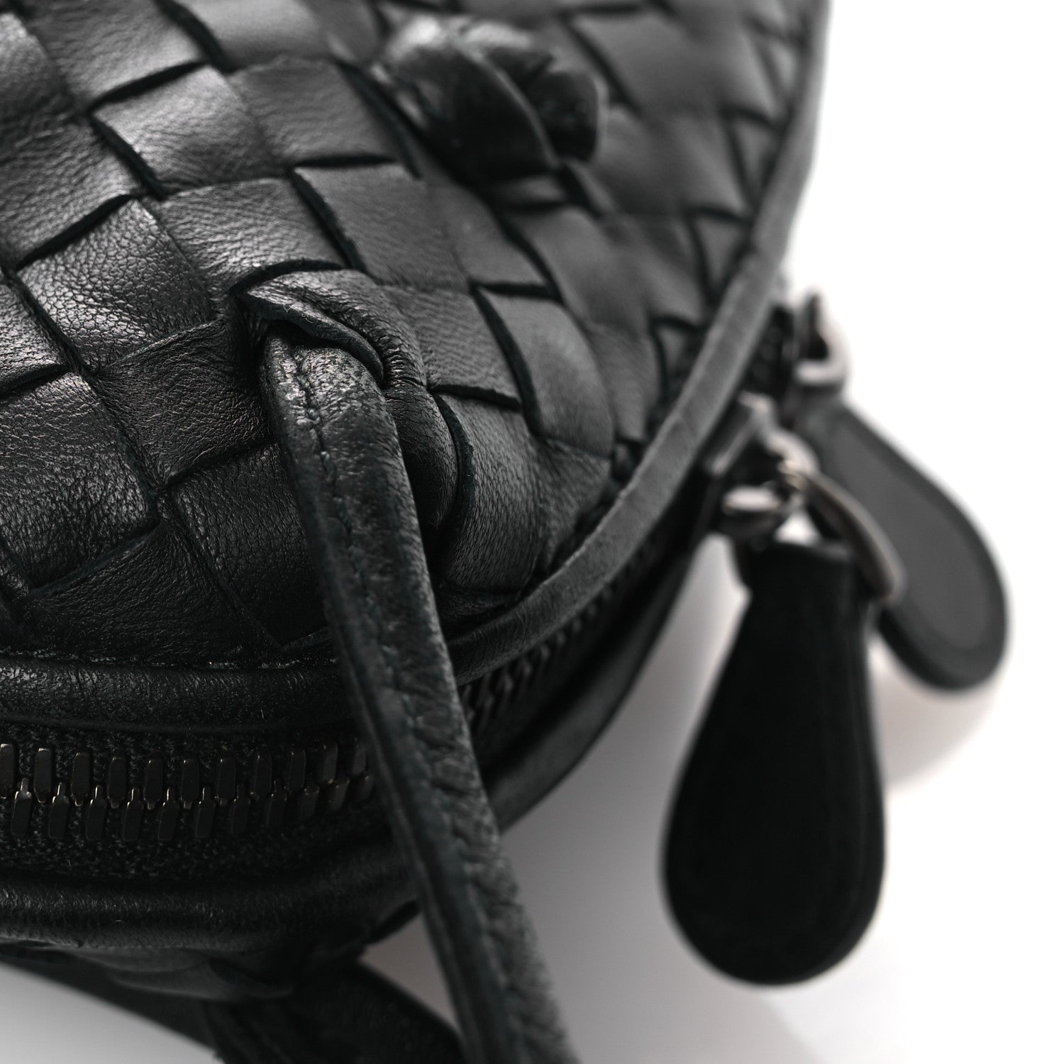 Bottega Veneta Nappa Intrecciato Nodini Bag Black 11 of 13