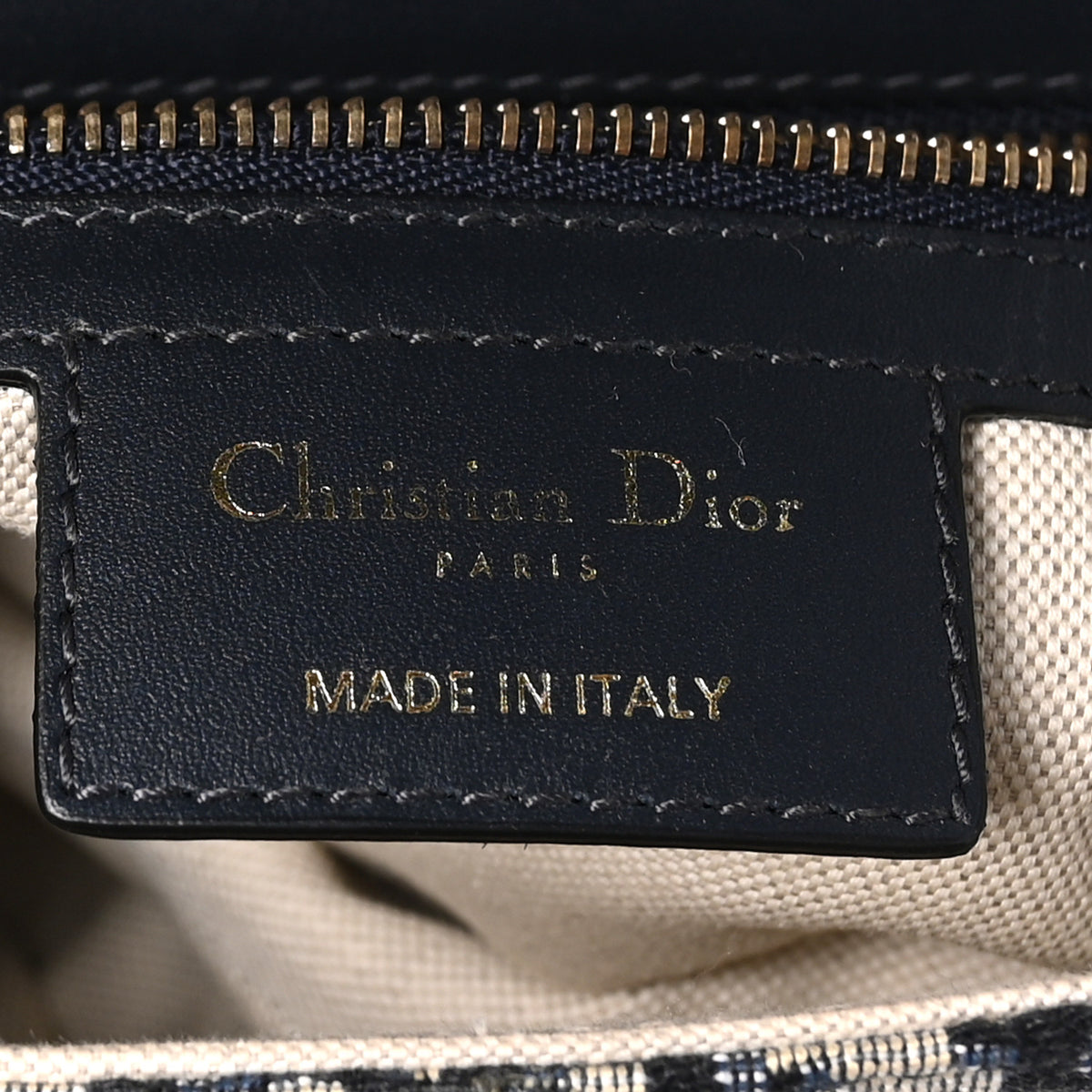 Oblique Saddle Bag Blue