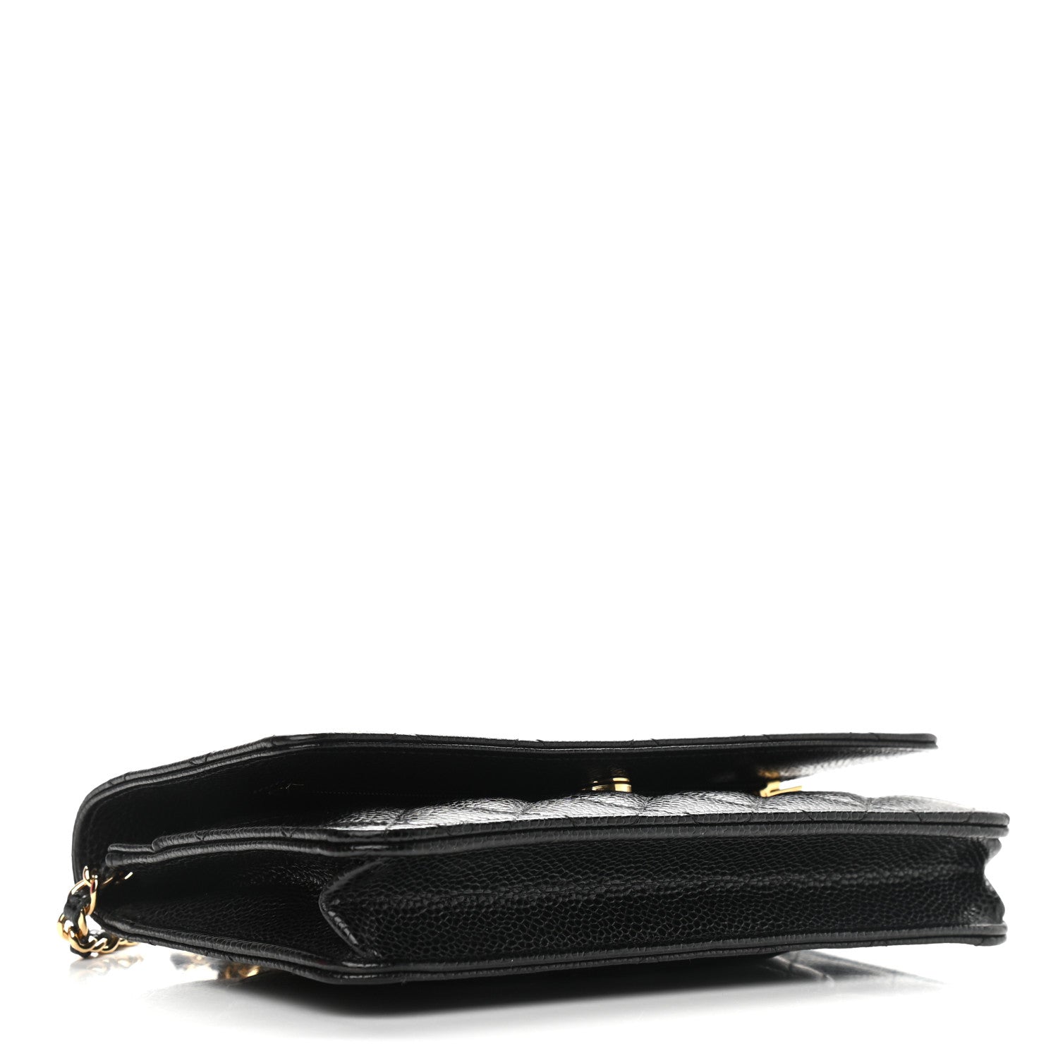 Chanel Caviar Quilted Wallet On Chain WOC Black 4 of 9