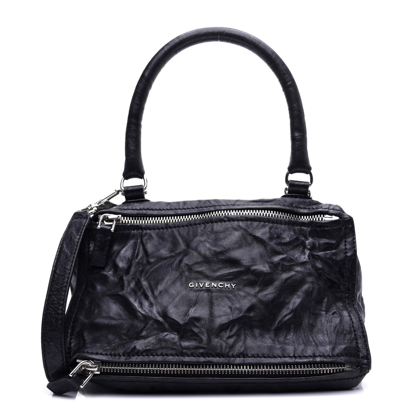 Tumbled Sheepskin Small Pandora Black