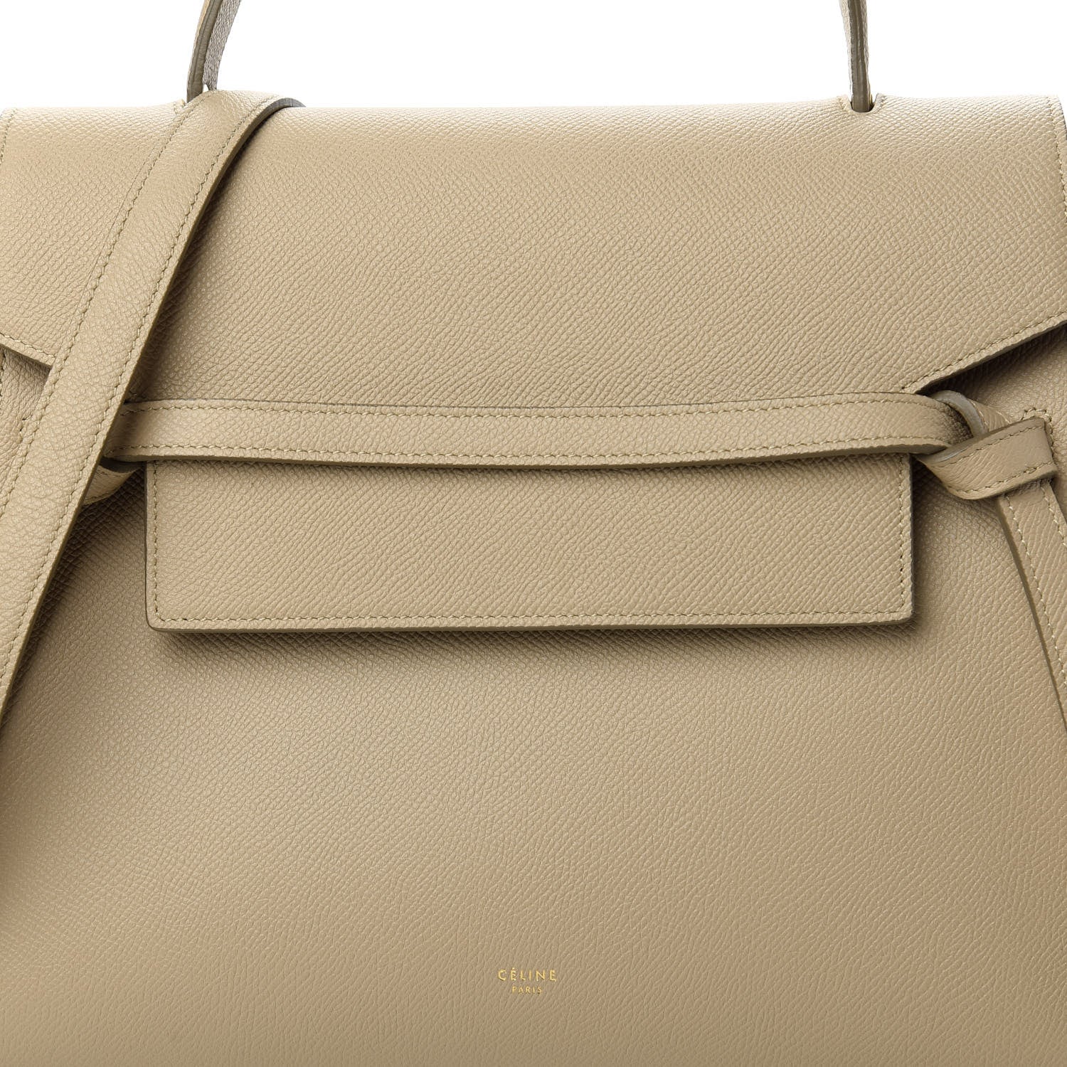 Celine Grained Calfskin Mini Belt Bag Light Taupe 9 of 9