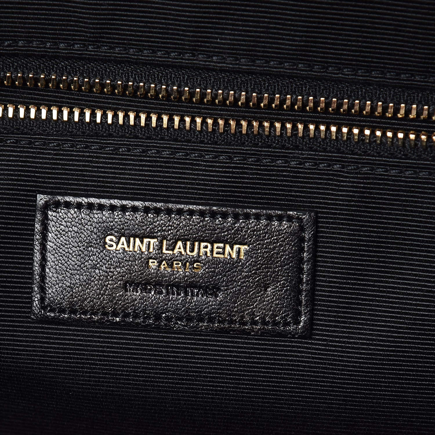 Saint Laurent Grain De Poudre Matelasse Chevron Large Monogram Satchel Lipstick Red 8 of 15
