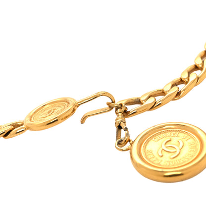 Chanel CC Medallion Chain Belt Gold 3 of 5