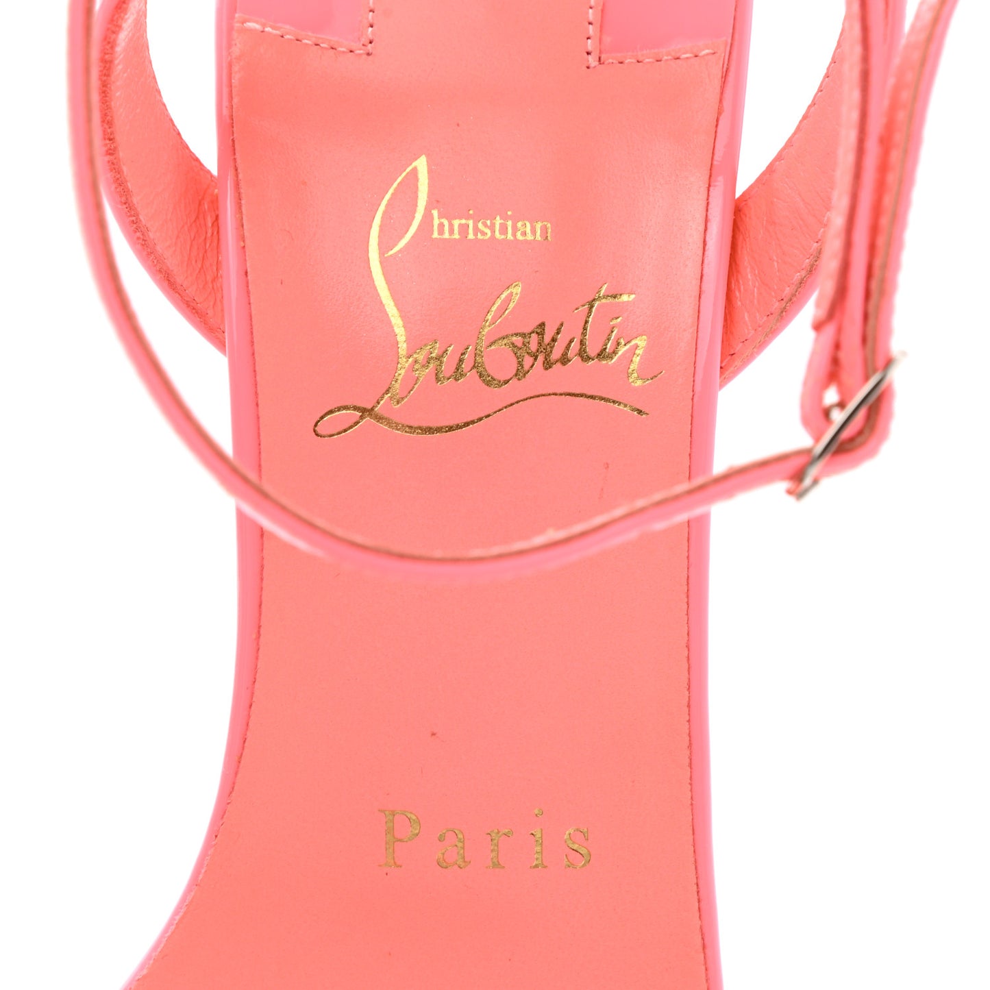 Patent Loubigirl 100 Sandals 37 Pink