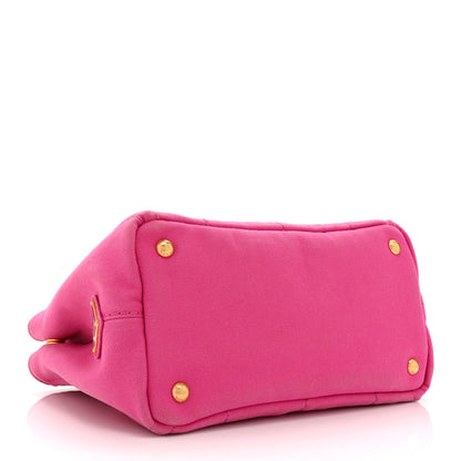 Prada Canapa Small Logo Tote Fuxia 4 of 15