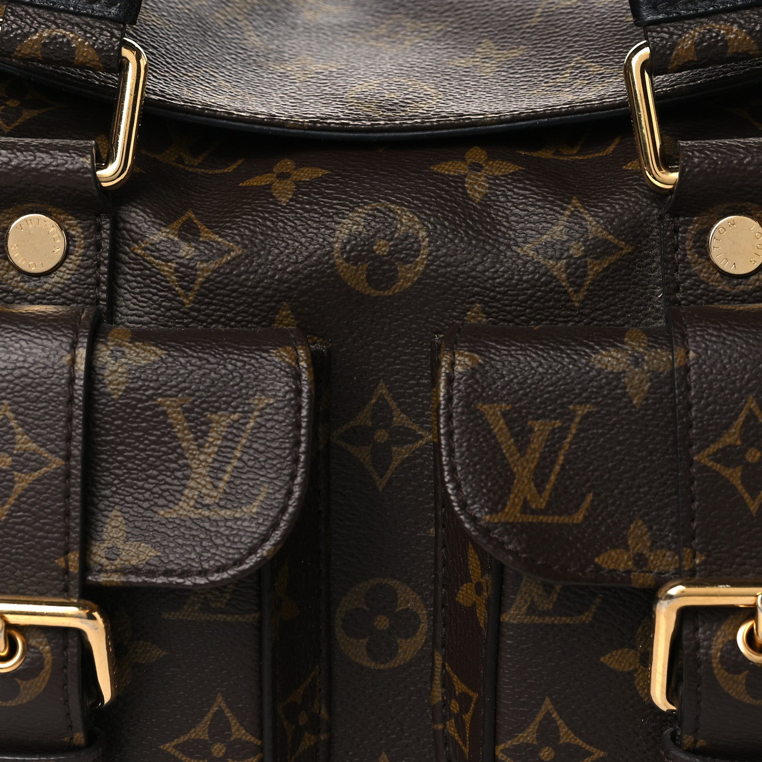 Louis Vuitton Monogram Manhattan NM Black 8 of 11