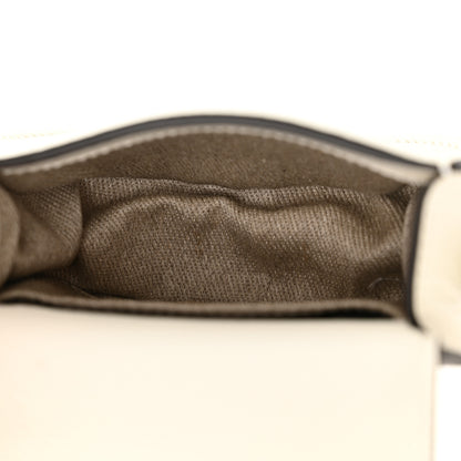Chloe Calfskin Nano Marcie Saddle Bag White 5 of 12