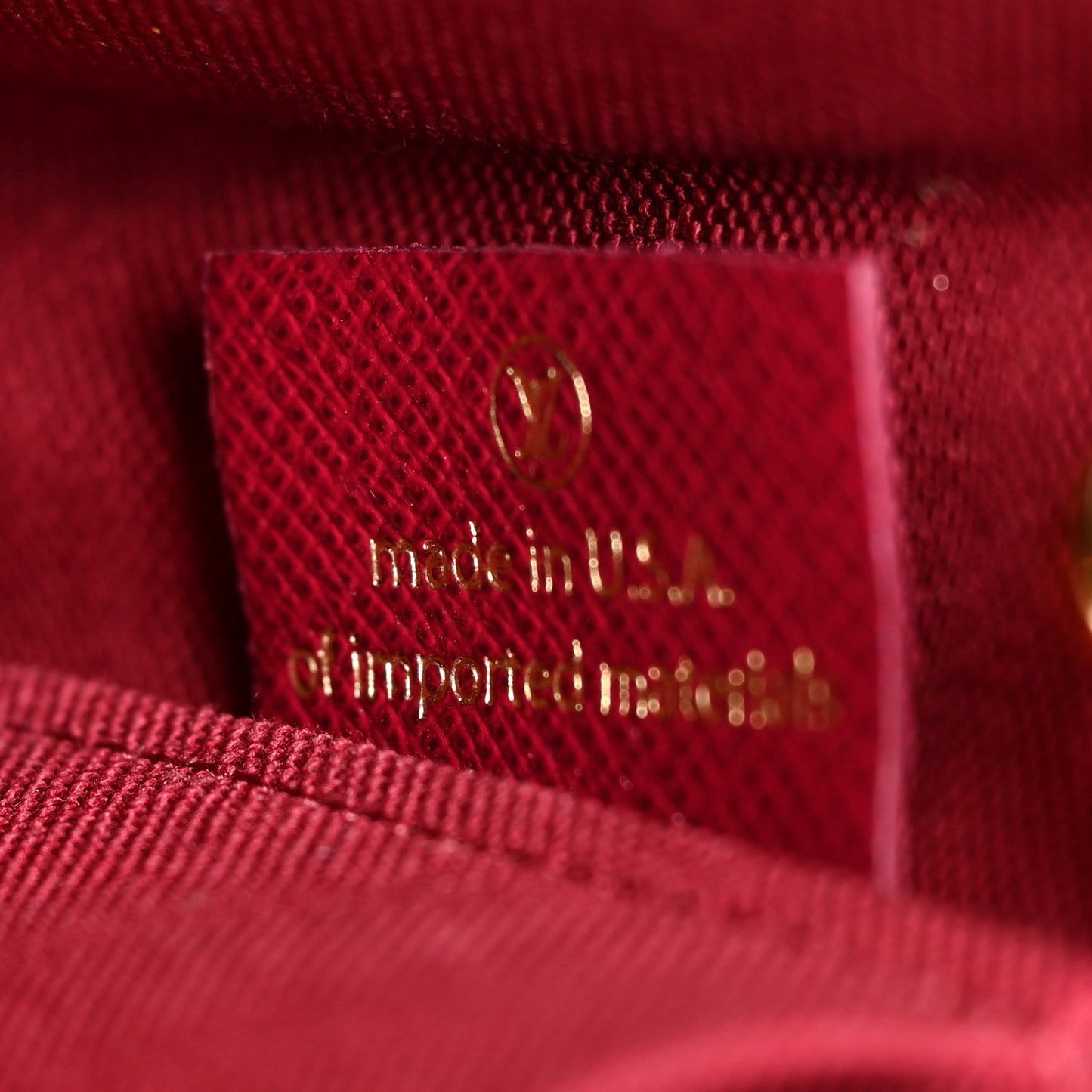 Monogram Pochette Felicie Chain Wallet Fuchsia