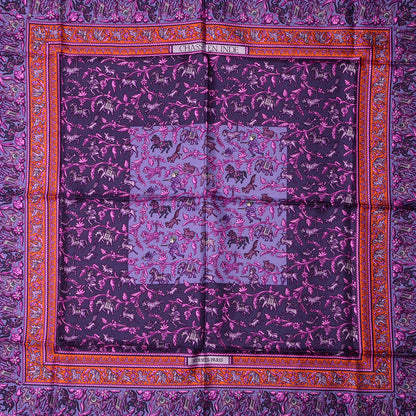 Hermes Silk Chasse En Inde Scarf 90 1 of 6