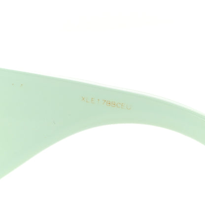 Gucci Acetate Rectangular Sunglasses GG0811S Green 7 of 7